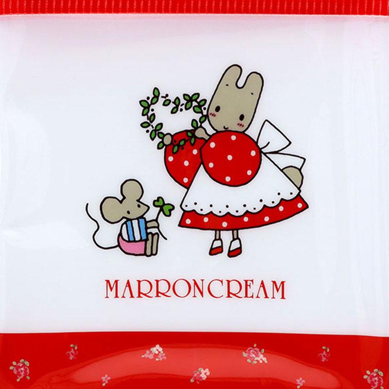 Marron Cream Flat Pouch Square Retro Sanrio Japan 2025