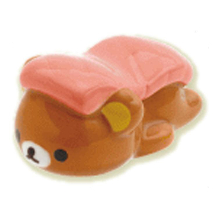 Rilakkuma Chopsticks Rest Lying Down Sushi San-X Japan 2025
