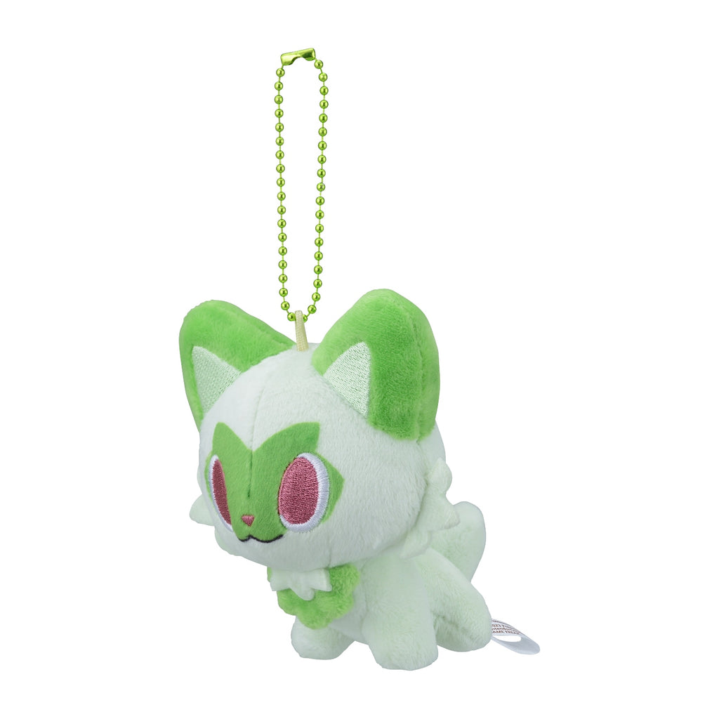 Sprigatito Nyahoja Plush Keychain POKEMON DOLLS Japan Center