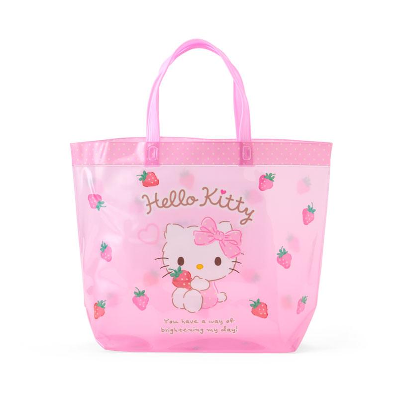 Hello Kitty PVC Tote Bag Sanrio Japan 2025 Swimming Pool