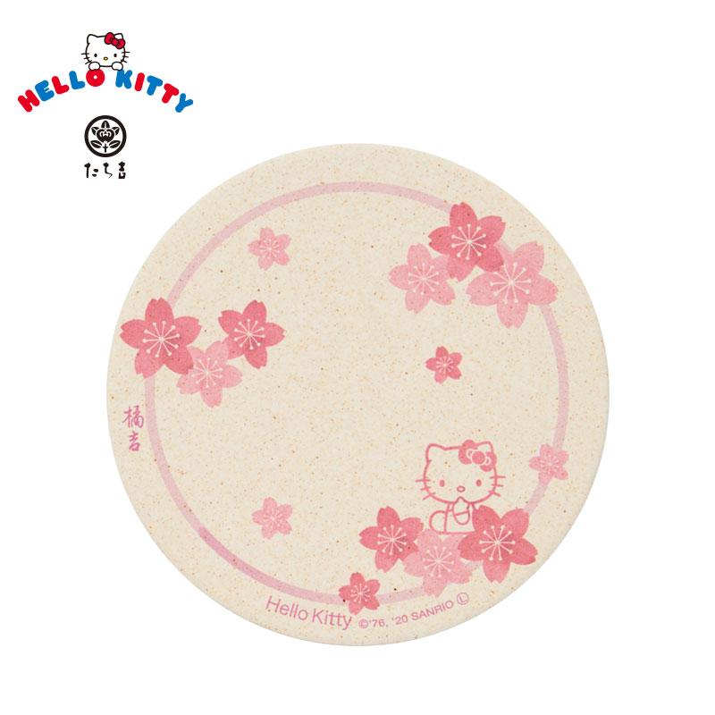 Hello Kitty Tachikichi Coaster Cherry Blossoms Sakura Shadow Sanrio Japan 2025