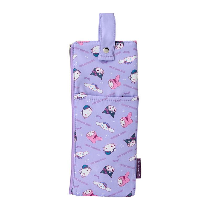 Sanrio Characters Hair Iron Case Pouch Purple Japan Travel