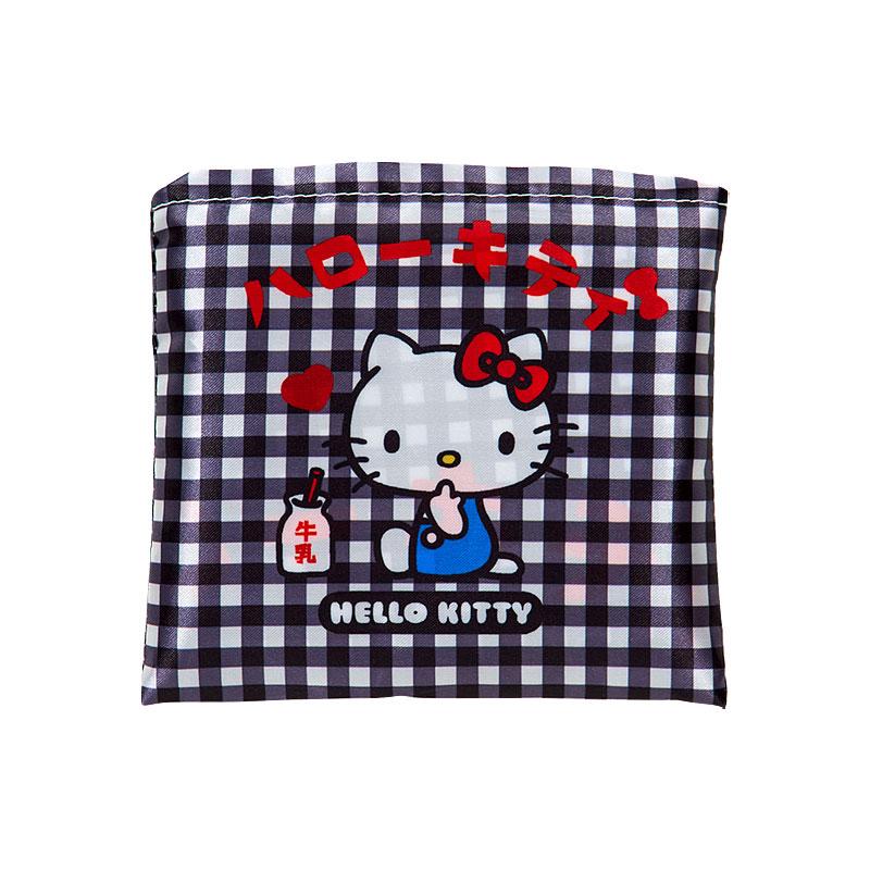 Hello Kitty Eco Shopping Tote Bag mini Black Sanrio Japan 2025
