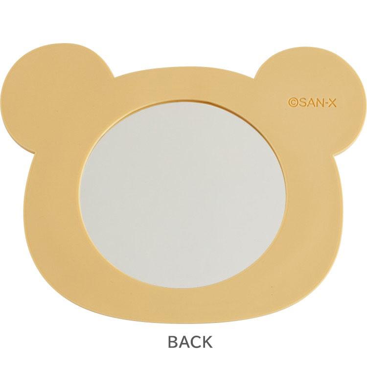 BASIC RILAKKUMA Flower Mirror Face Die-cut San-X Japan 2025