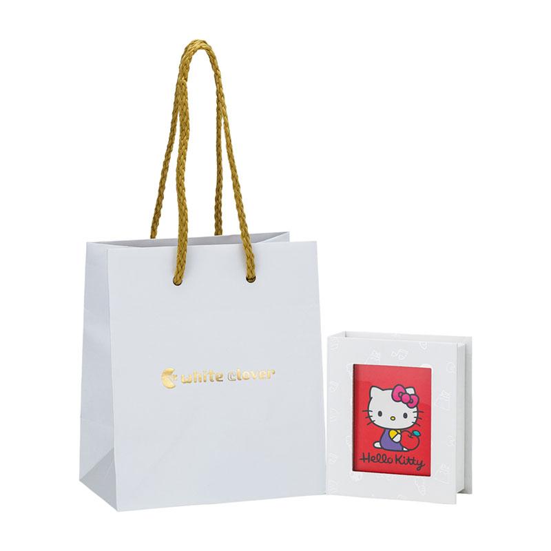 Hello Kitty Silver Necklace Apple Sanrio Japan 2025 Gift Box