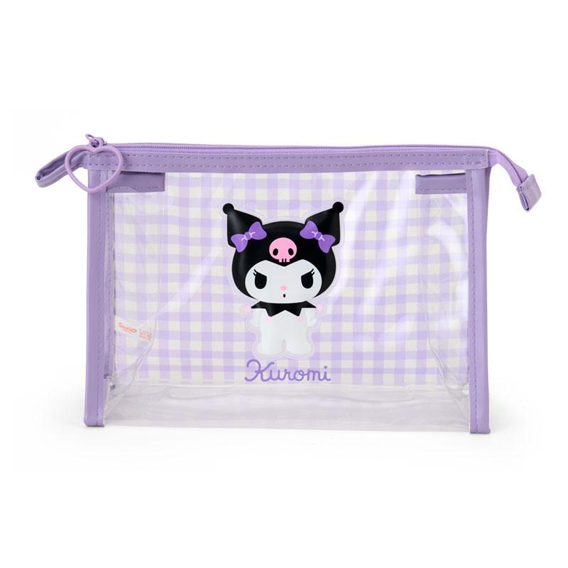 Kuromi Clear PVC Pouch Sanrio Japan 2025