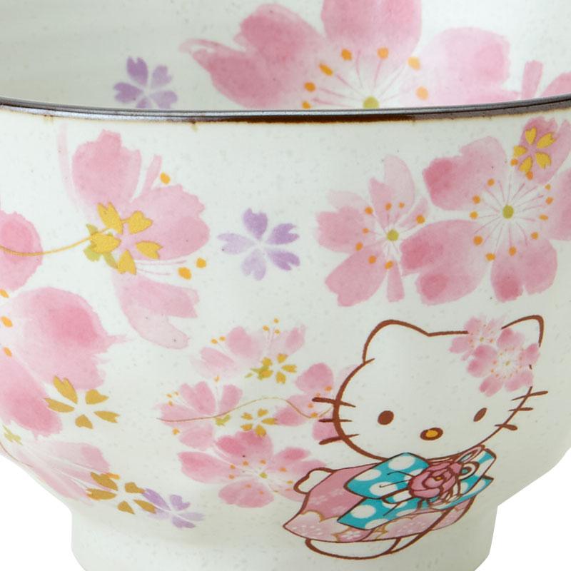 Hello Kitty Mino ware Bowl Sanrio Japan Sakura 2024