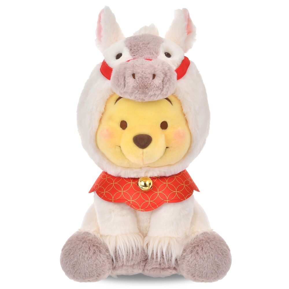 Winnie the Pooh Plush Doll M Horse White Disney store ETO 2026 Japan New Year