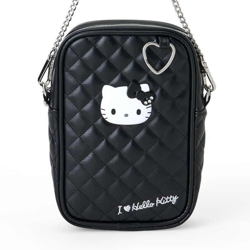 I Love Hello Kitty mini Shoulder Bag Black Sanrio Japan 2024