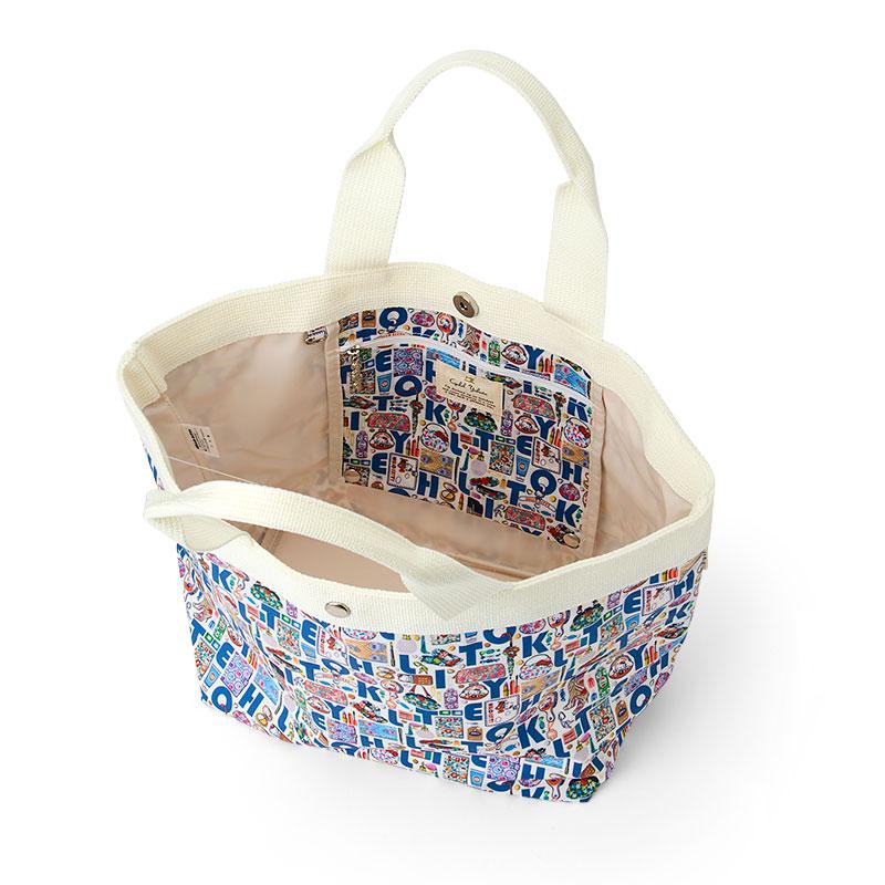 Hello Kitty Tote Bag L Liberty ABC Blue Sanrio Japan 2025