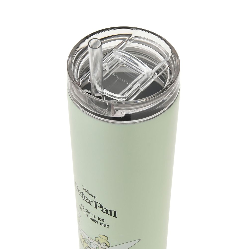 Tinker Bell Straw Stainless Tumbler Disney Store Japan 2025 Peter Pan