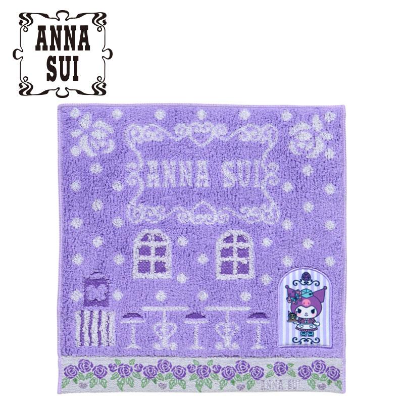 Kuromi ANNA SUI Towel Handkerchief Purple Sanrio Japan 2025