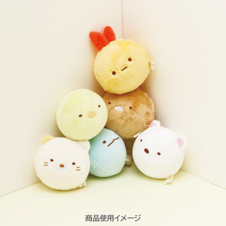 Sumikko Gurashi Shirokuma Bear Squish Round Plush Doll Face San-X Japan 2025