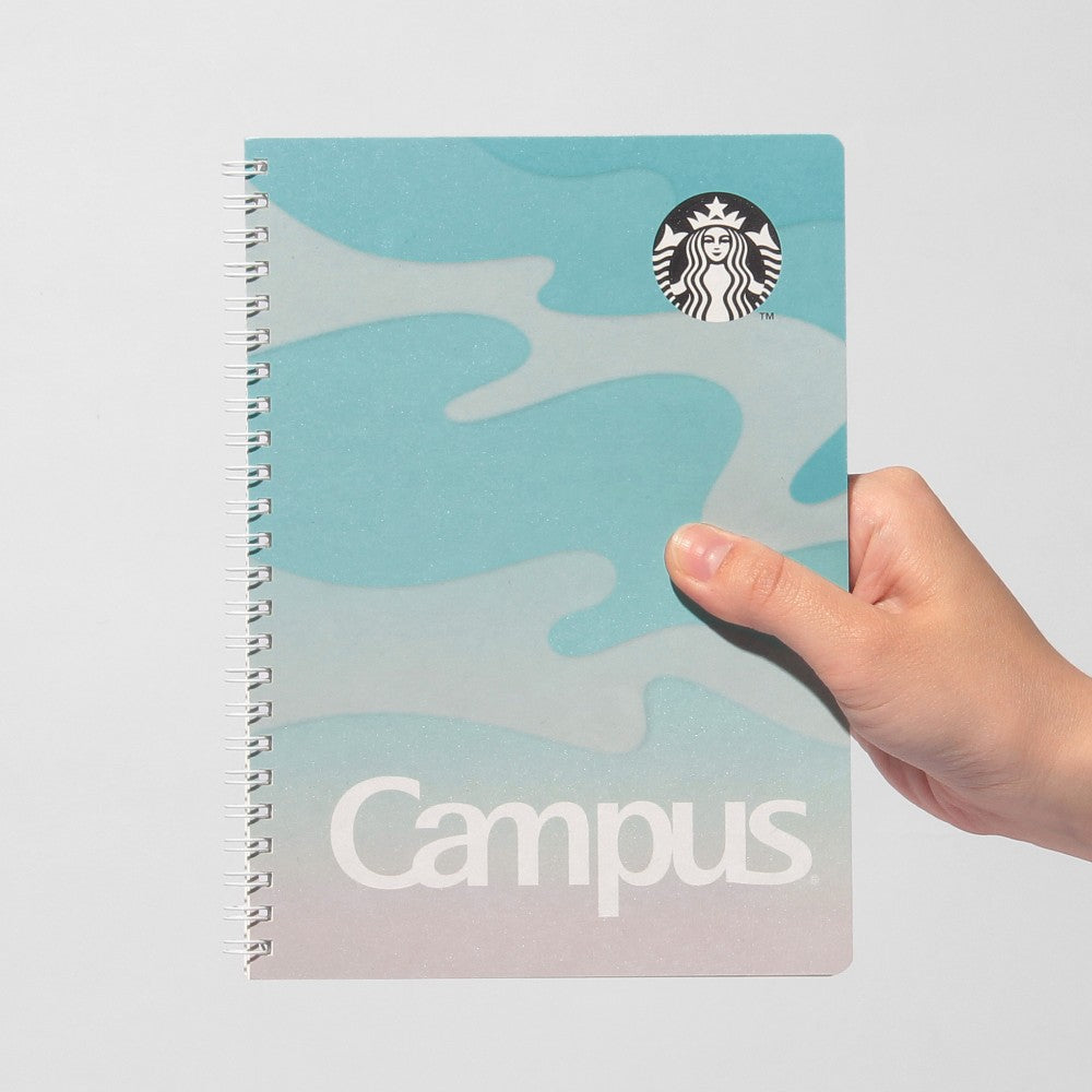 Campus Ring Notebook Turquoise Starbucks Japan 2025