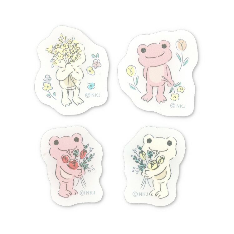 Pickles the Frog Clear Flake Sticker Enchante Japan 2025