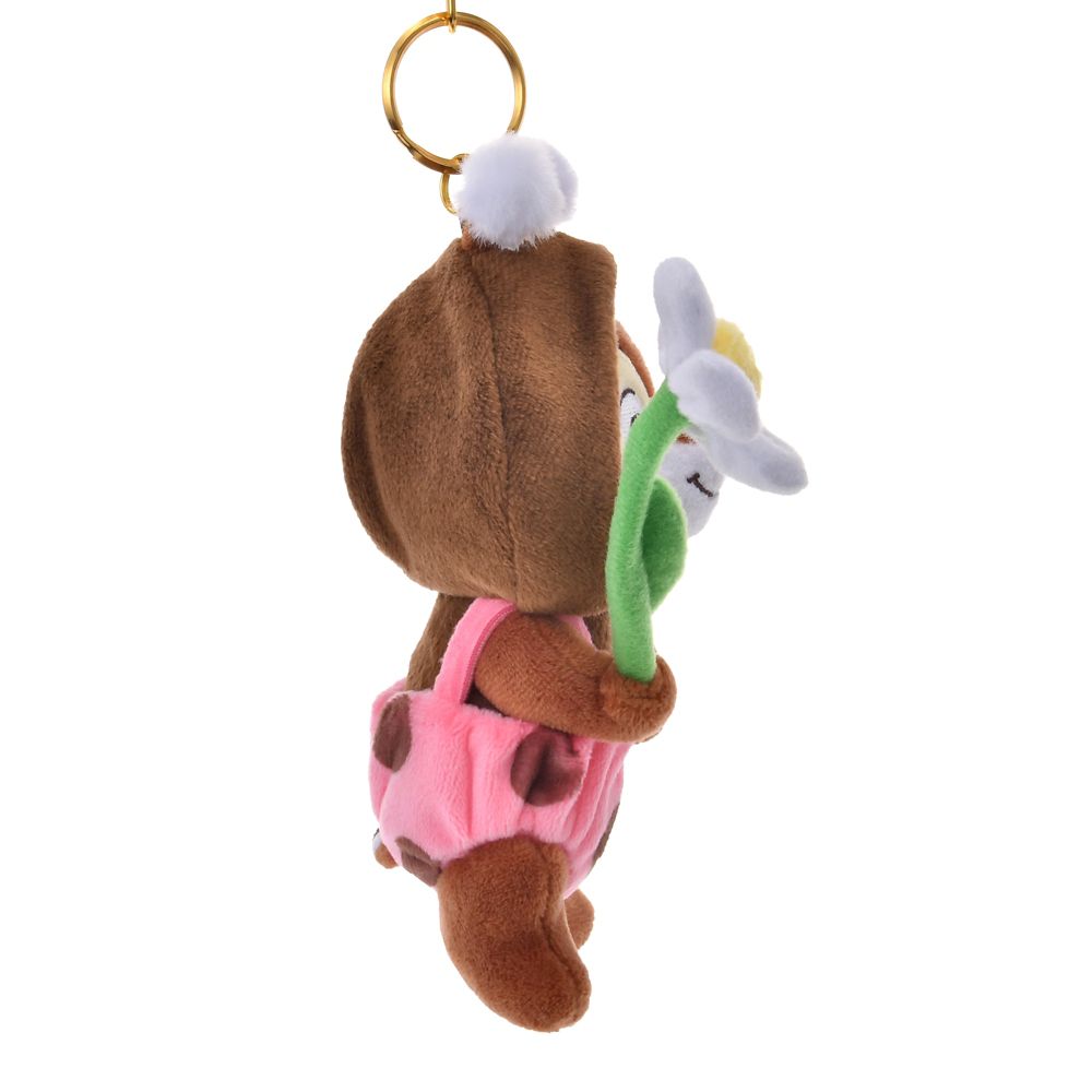 Chip Plush Keychain Flower Garden Disney Store Japan 2025