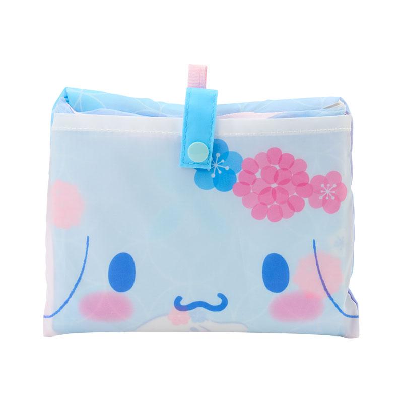 Cinnamoroll Eco Shopping Tote Bag Japanese Pattern Blue Sanrio Japan