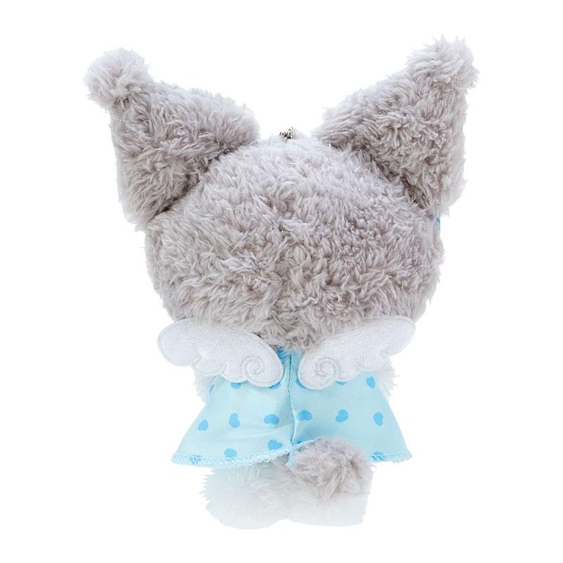 Kuromi Plush Mascot Holder Keychain Dreaming Angel Blue Sanrio Japan 2024