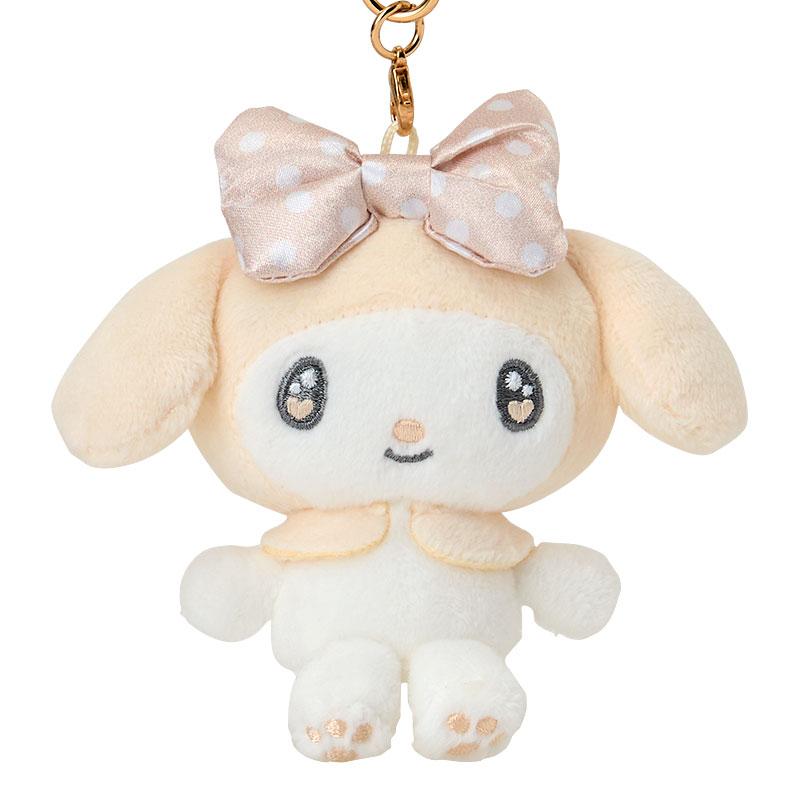 My Melody Plush Keychain White Oshi Color Sanrio Japan 2025