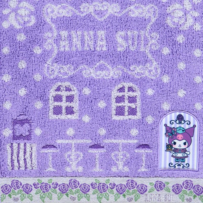Kuromi ANNA SUI Towel Handkerchief Purple Sanrio Japan 2025