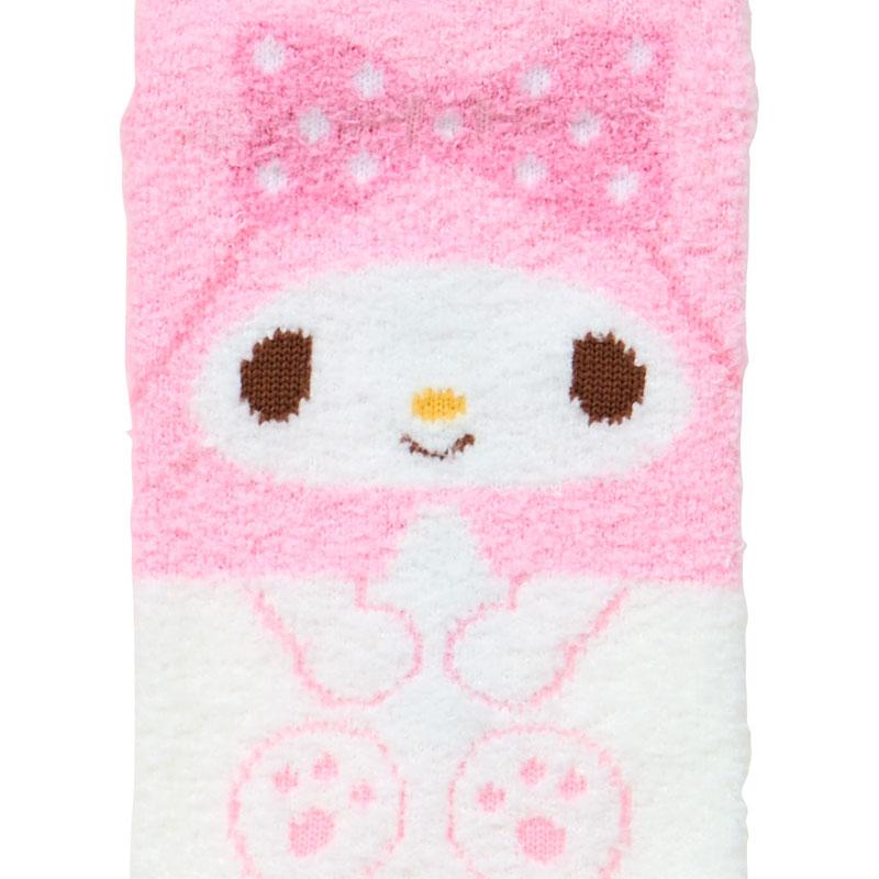 My Melody Socks Mokomoko Fluffy Pink Sanrio Japan 2025