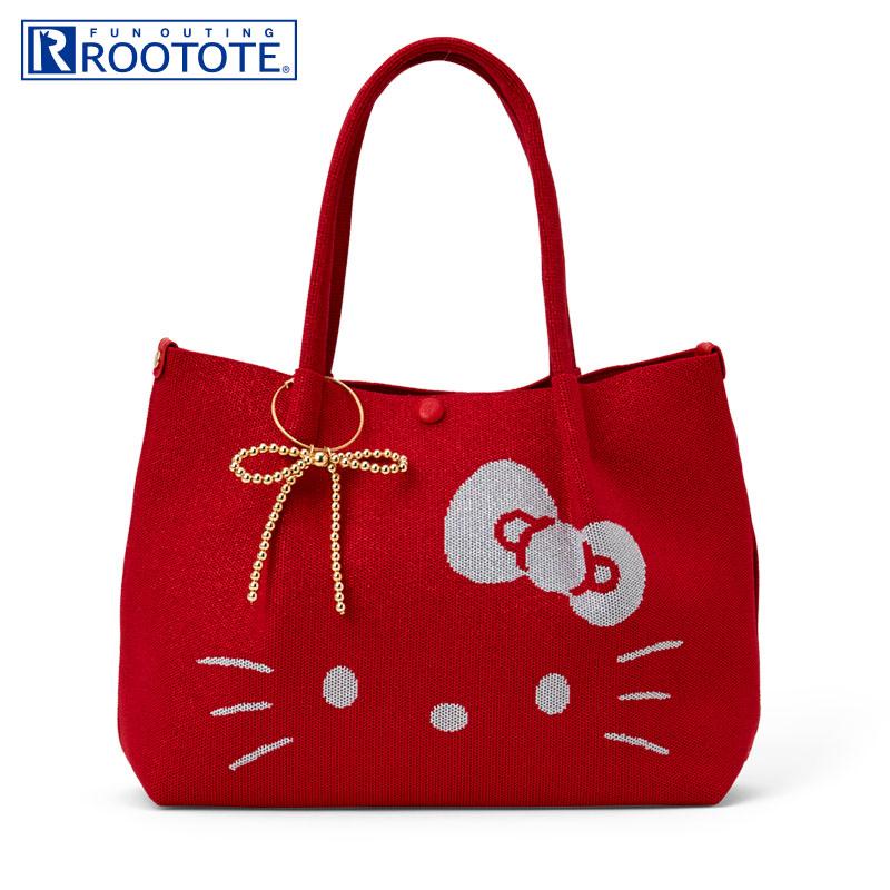 Hello Kitty ROOTOTE Tote Bag R-full Red Sanrio Japan 2025