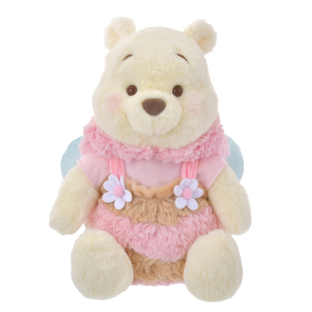 Winnie the Pooh Plush Doll M Pink HONEY DAY Disney Store Japan 2024