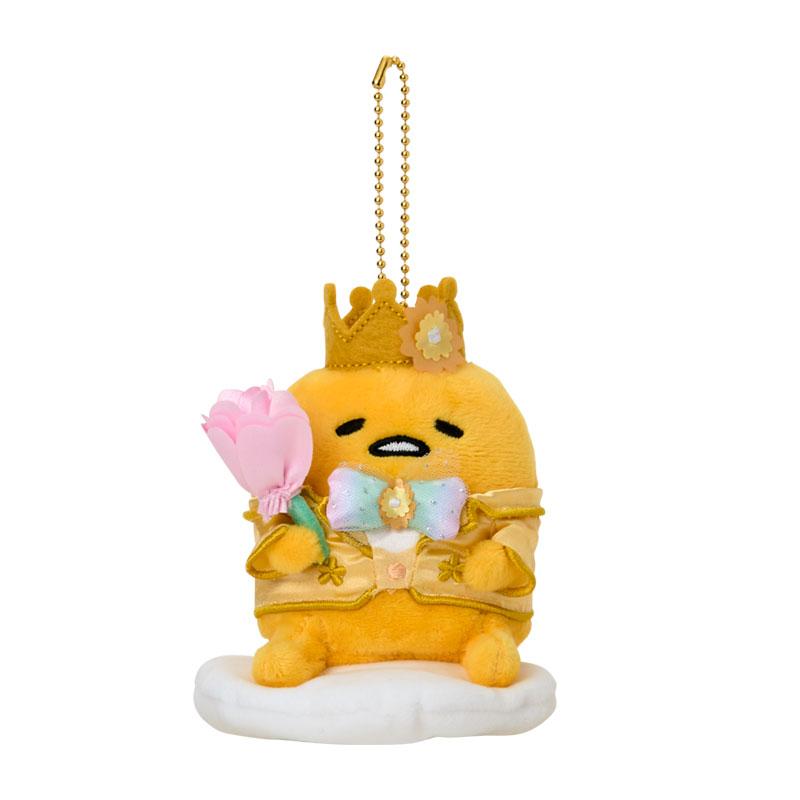 Gudetama Egg Plush Mascot Holder Keychain Everyone is Star Sanrio Japan 2025