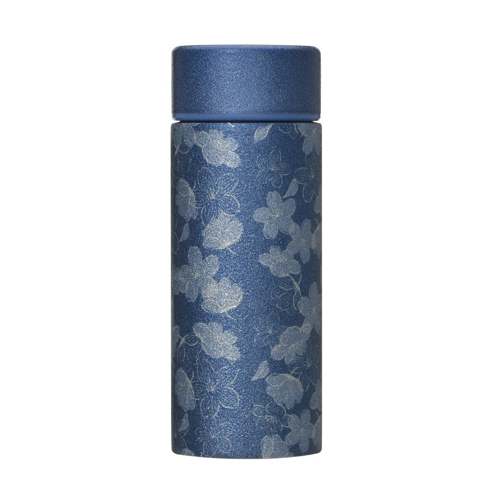 Starbucks Japan SAKURA 2025 Stainless Bottle Glitter Night Blue 355ml Tumbler