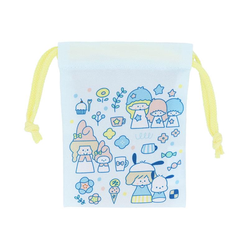 Drawstring Pouch Set Character Together mizutama Sanrio Japan 2025