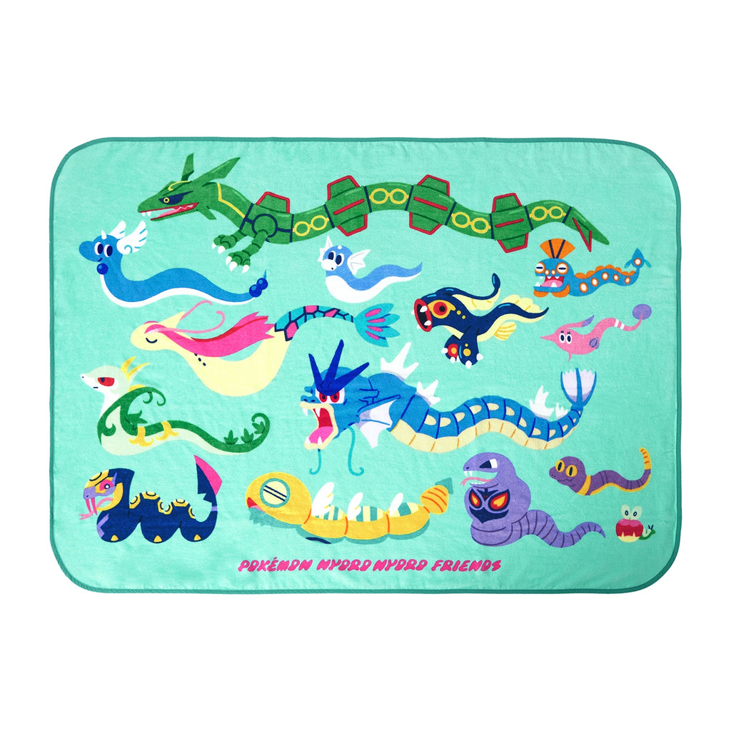 POKEMON NYORO NYORO FRIENDS Towel Blanket Pokemon Center Japan 2025