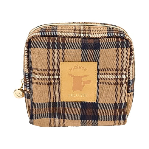 Pikachu Pouch Plaid Pokemon Center Japan 2024