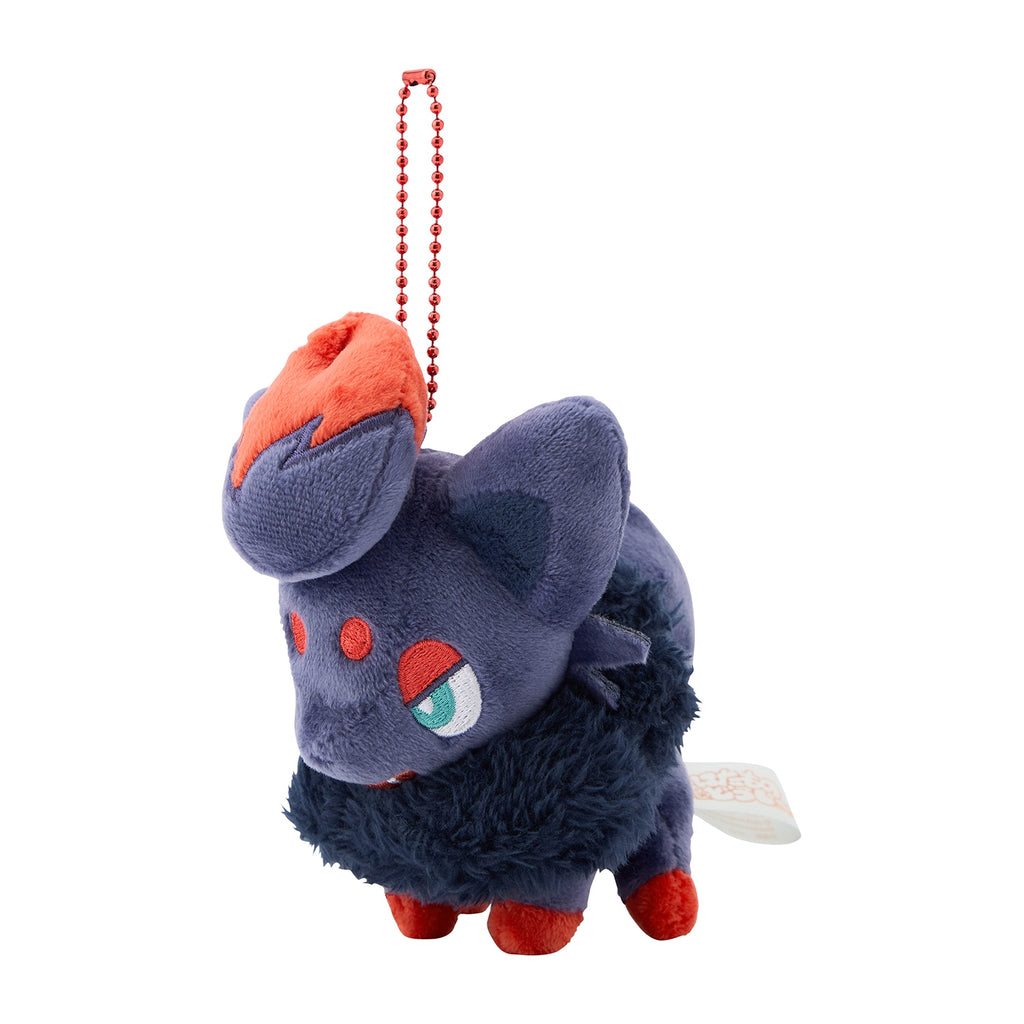 Hisuian Zorua & Zorua Zoroa Plush Keychain Friend Pair Pokemon Center Japan