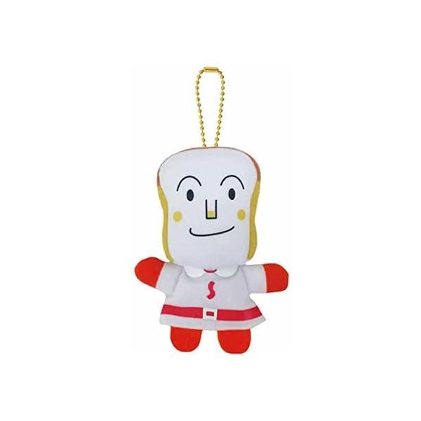 Shokupanman Fluffy Finger Puppet mini Plush Doll Anpanman Japan