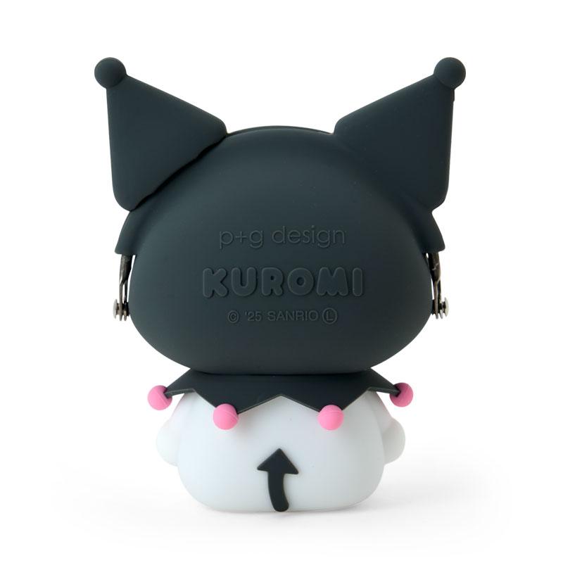 Kuromi Silicone Pouch 3D POCHI Black Sanrio Japan 2025