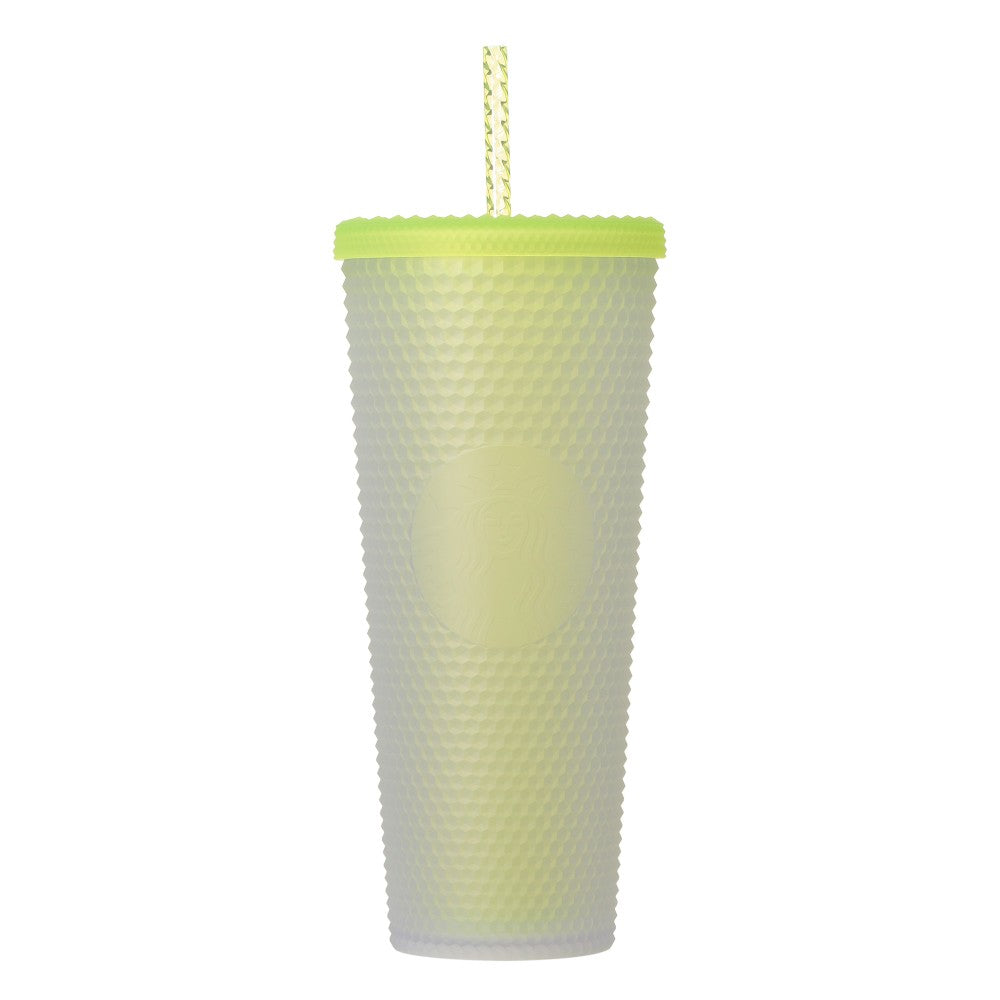 Logo Cold Cup Tumbler Neon Yellow 710ml Starbucks Japan 2025 Spring