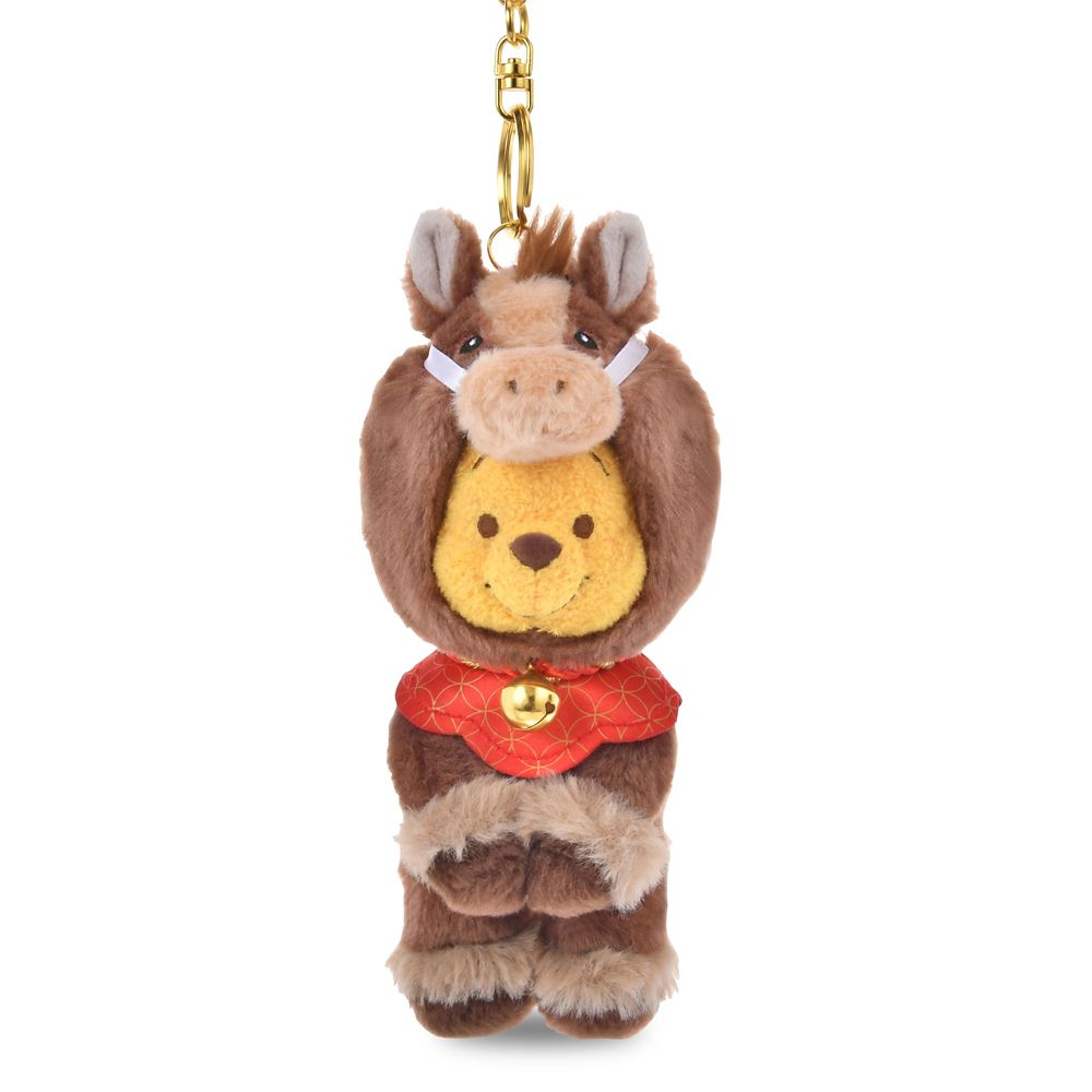 Winnie the Pooh Plush Keychain Horse Disney store ETO 2026 Japan New Year