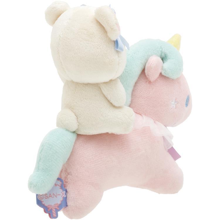 Korilakkuma & Unicorn Plush Doll Sky Cotton Candy San-X Japan 2024 Rilakkuma