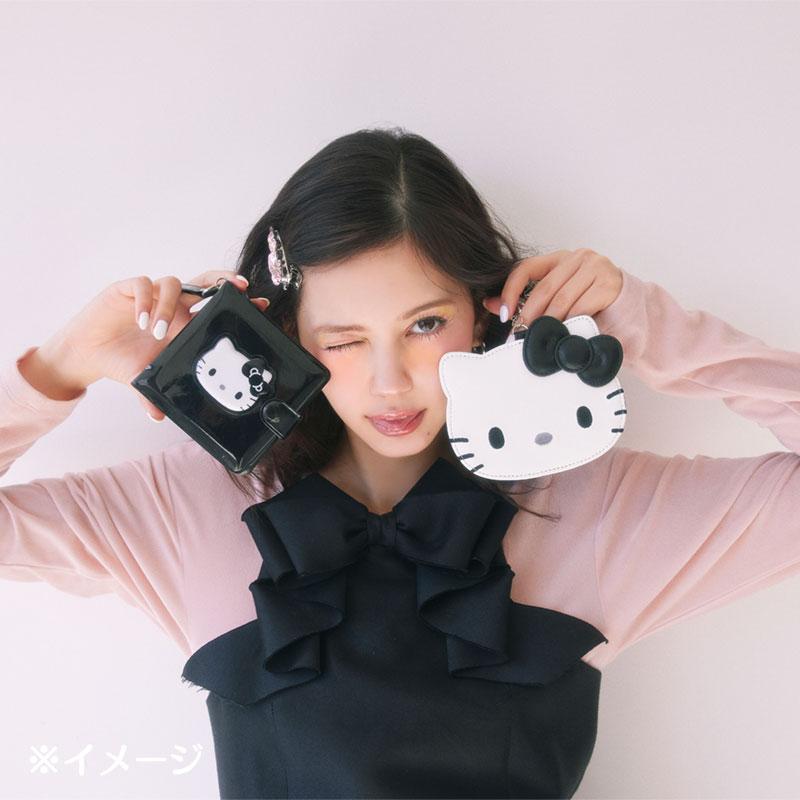 I Love Hello Kitty PVC Wallet Black Sanrio Japan 2025
