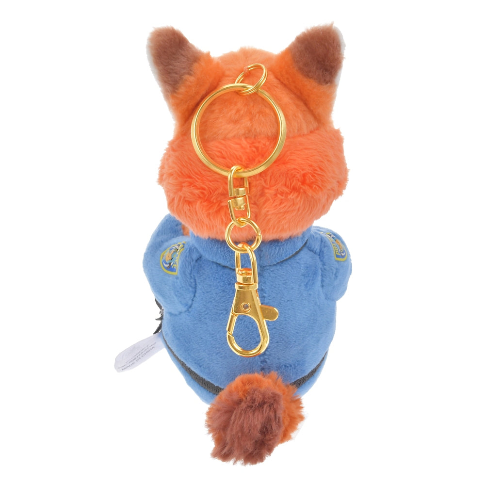 Zootopia Nick Wilde Plush Keychain Utouto Dozing off Disney Store Japan 2024