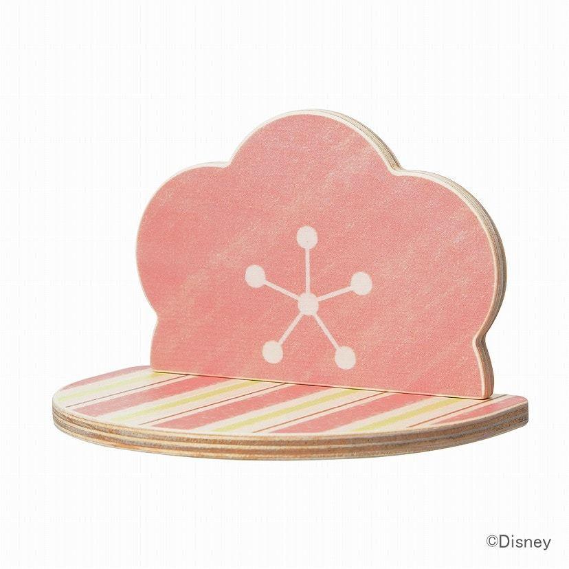 Mickey Minnie KIDEA Toy Wooden Blocks Peach Doll's Festival Disney Store Japan