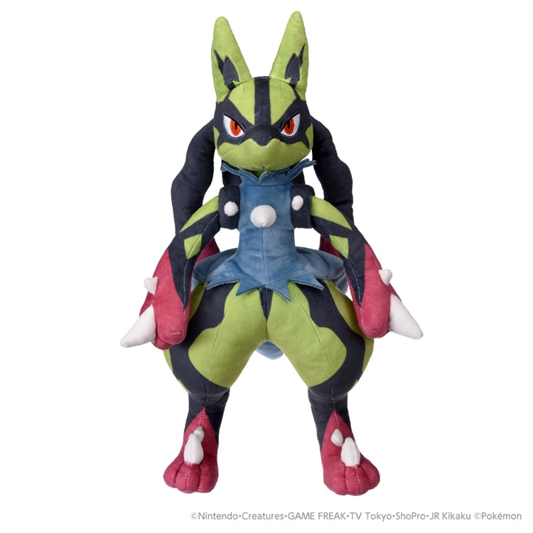 Mega Lucario Plush Doll Yellow Pokemon Center Japan 2025
