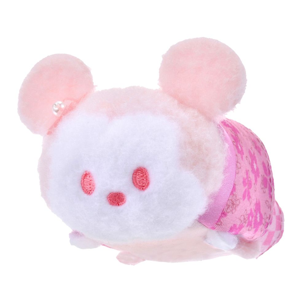 Mickey Tsum Tsum Plush Doll mini S Wa Japanese Sakura Disney Store Japan 2025