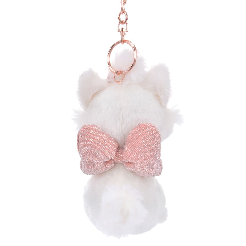 The Aristocats Marie Cat Plush Keychain Winter Shiny Color Disney Store Japan