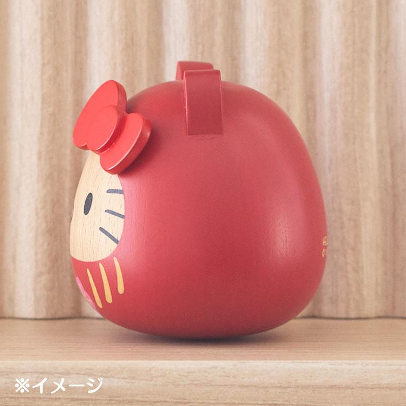 Hello Kitty Wood Daruma Sanrio Japan 2025