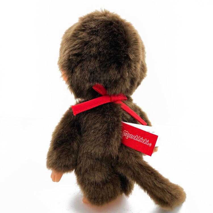 Monchhichi Doll S Boy Premium Standard Brown Japan