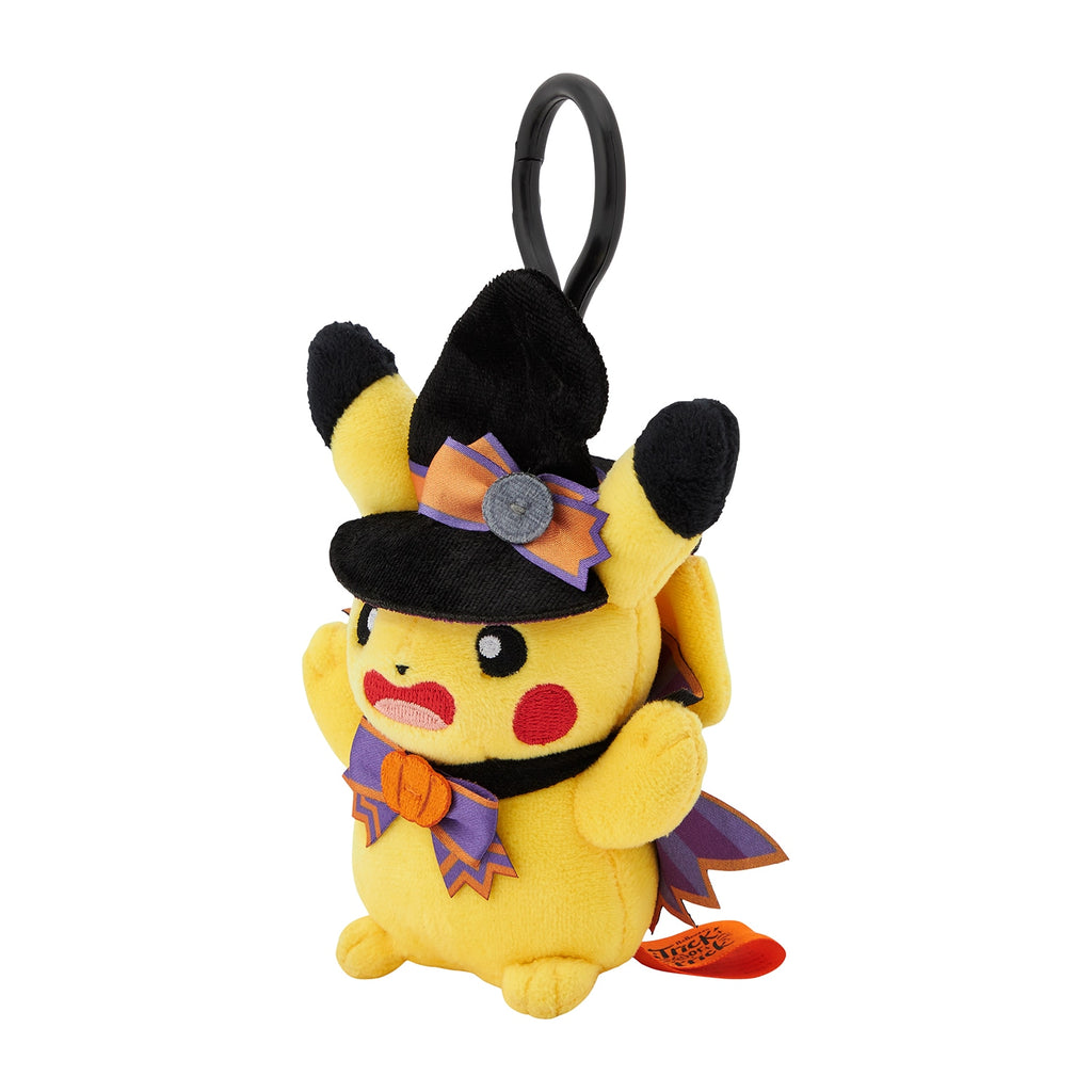 Pikachu Plush Keychain Trick or trick Pokemon Center Halloween 2024 Japan