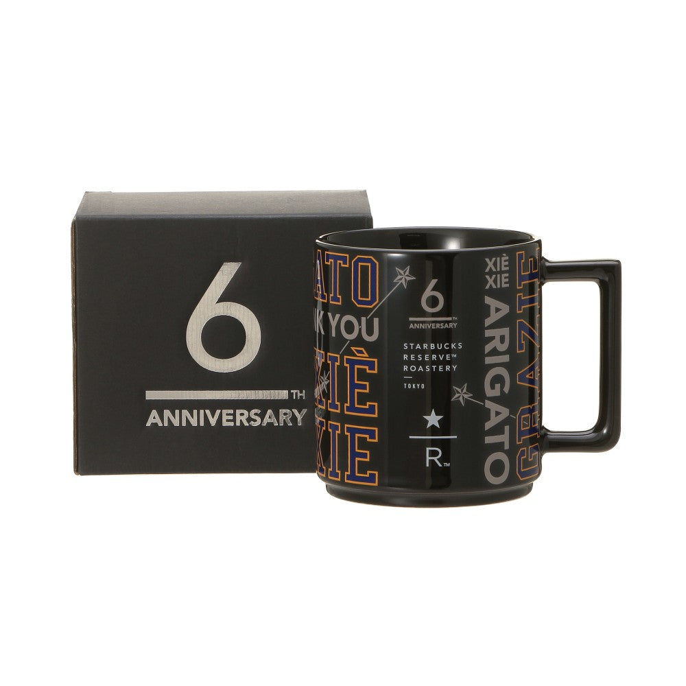 Starbucks Japan Reserve Roastery Mug Cup Black 6th Anniversary 355ml 2025