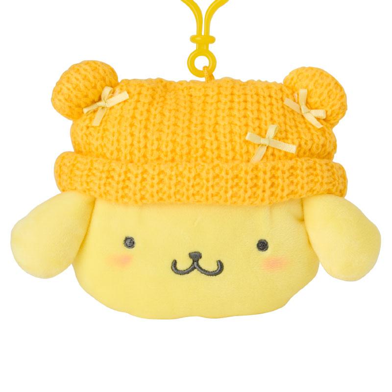 Pom Pom Purin mini Pouch Face Shape Ears Key Holder Sanrio Japan 2024