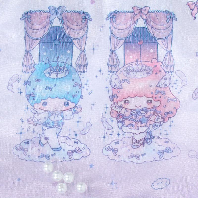 Little Twin Stars Kiki Lala Pearl Drawstring Pouch DOLLY MIX Sanrio Japan 2025